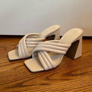 Abound Cream Heeled Sandals